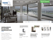 Tablet Screenshot of infix.it